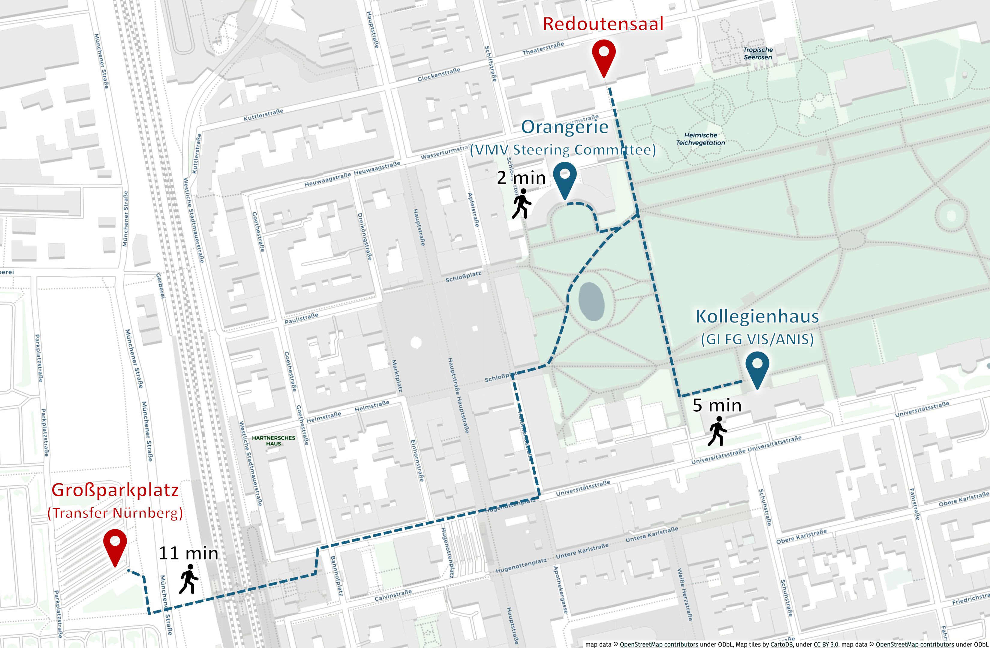 Map Erlangen